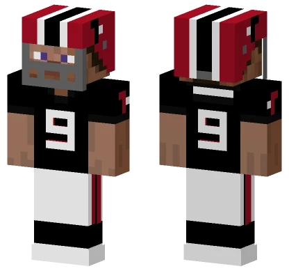 Falcons Throwback 26 Minecraft skin