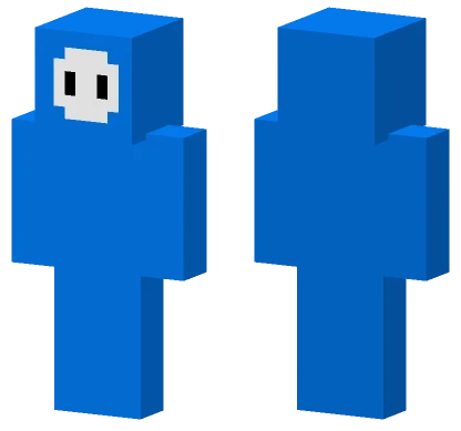 Fall Guys Bean Minecraft skin
