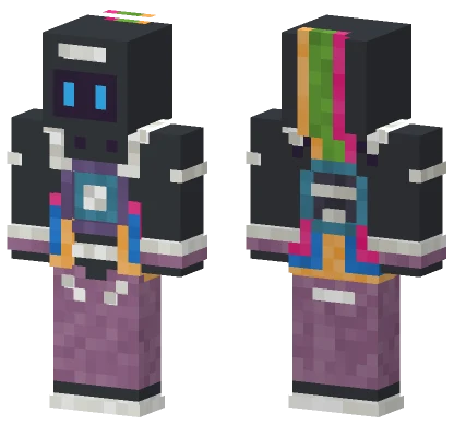 Fall Guys Bean Bot Minecraft skin