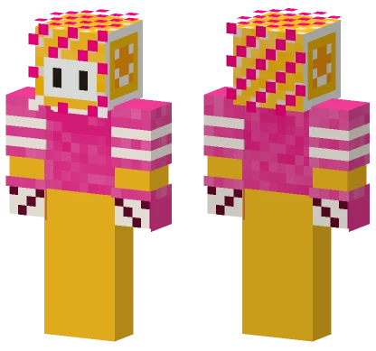 Fall Guys Big Yeetus Costume Minecraft skin