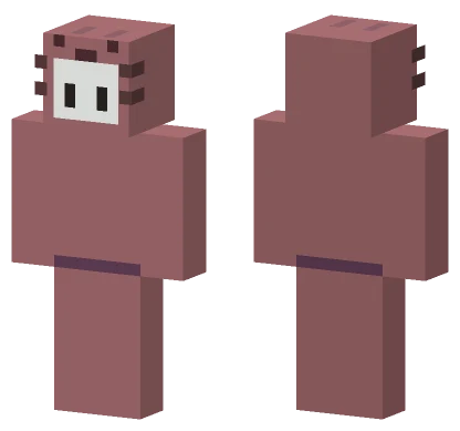 Fall Guys Pusheen Bean Minecraft skin