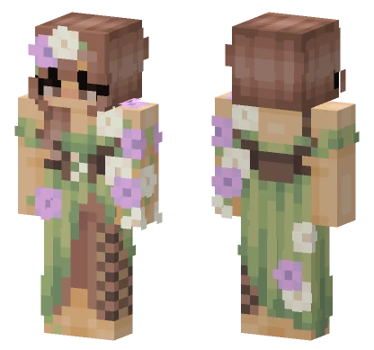 Fallen Branches Base Minecraft skin