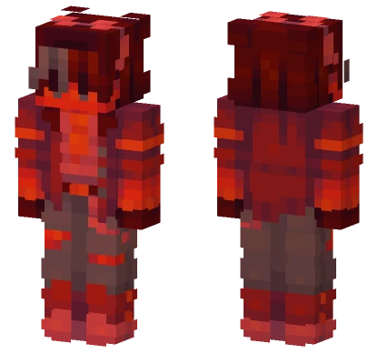 Fallen Down Demon Minecraft skin