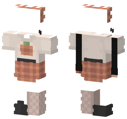 Falling In Fall Base Minecraft skin