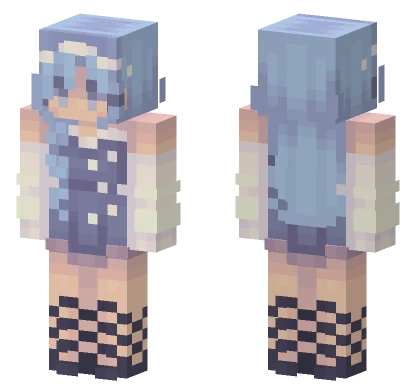 Falling Snow FS Minecraft skin