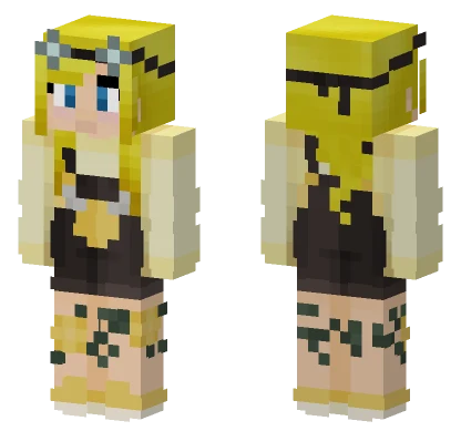 Falsesymmetry Yellow Yaks Minecraft skin