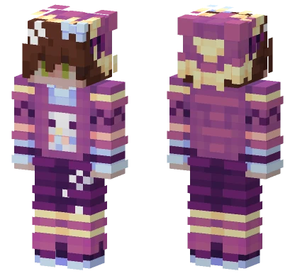 Fanboyeint Lilac Lightshows Minecraft skin