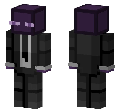 Fancy Enderman Minecraft skin