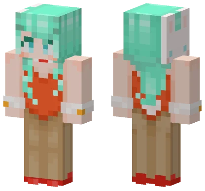 Fanime01 Girl Minecraft skin