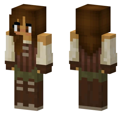 Fantasy Plum Minecraft skin
