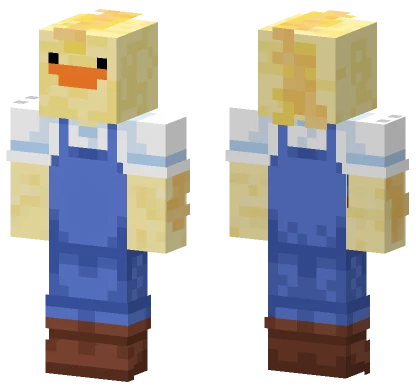 Farmer Chicken Minecraft skin