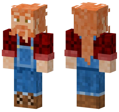Farmer Outfit Minecraft skin