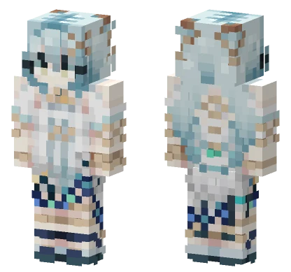 Faruzan Genshin Impact Minecraft skin
