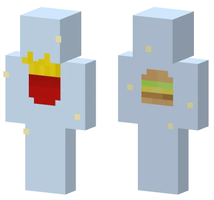 Fast Food Outfit Minecraft skin