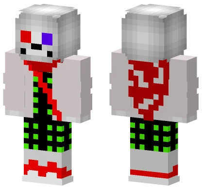 Fatal Error Sans Minecraft skin