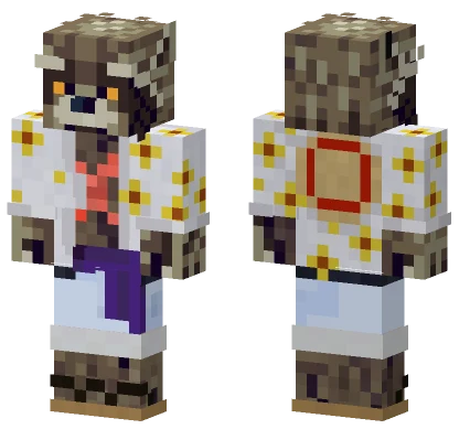 Favnoob Luffy G5 Minecraft skin
