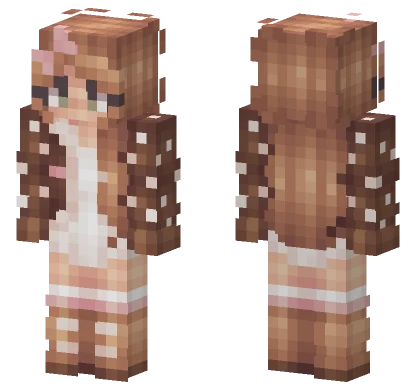 Fawn Girl Minecraft skin