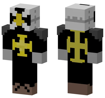 Fear No Evil Knight Minecraft skin