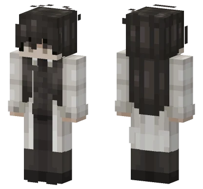Fem Kim Dokja Minecraft skin