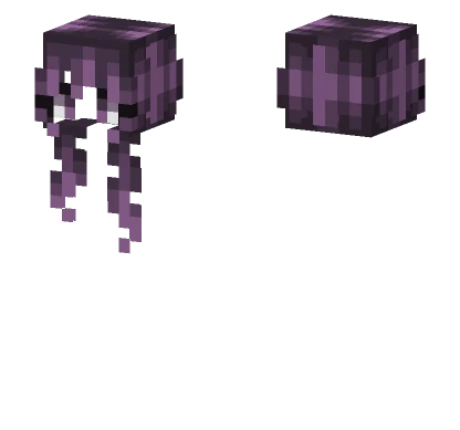 Female Abyssal Purple Minecraft skin