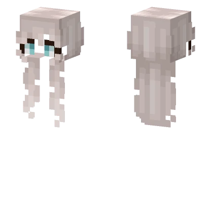 Female Ash White V3 Minecraft skin