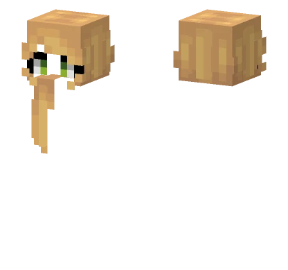 Female Blonde Fade Minecraft skin