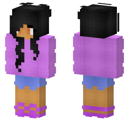 Female Casual Outfit Minecraft skin