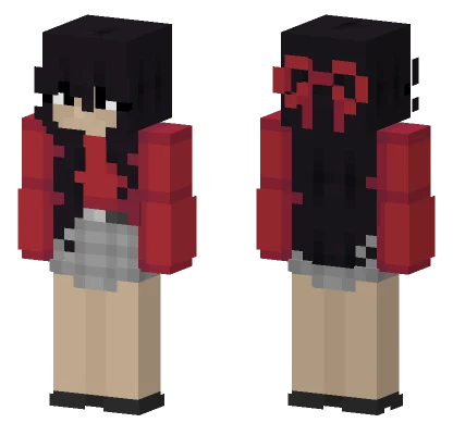 Female Casual Outfit Minecraft skin