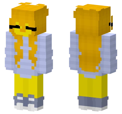 Female Chillcore Minecraft skin