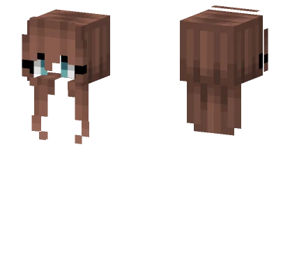 Female Chocolate Brunette Minecraft skin