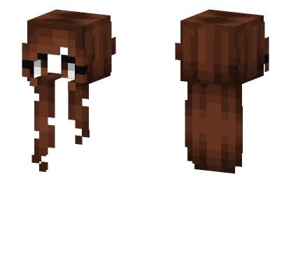 Female Dark Brunette Minecraft skin