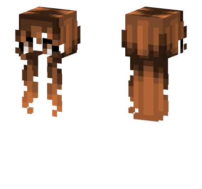 Female Dark Chocolate Peanutbutter Minecraft skin