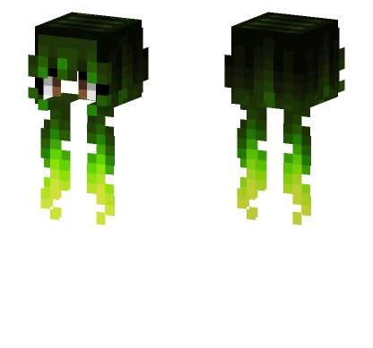 Female Dark Monster Energy Minecraft skin