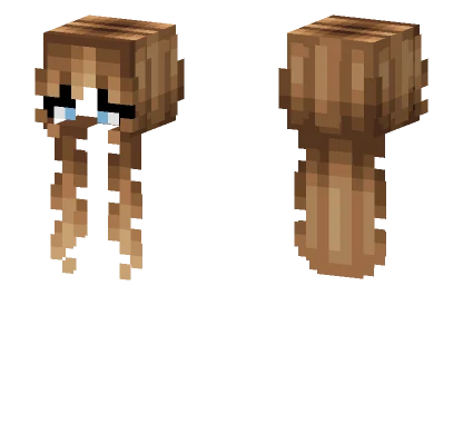 Female Dirty Blonde Ombre Minecraft skin