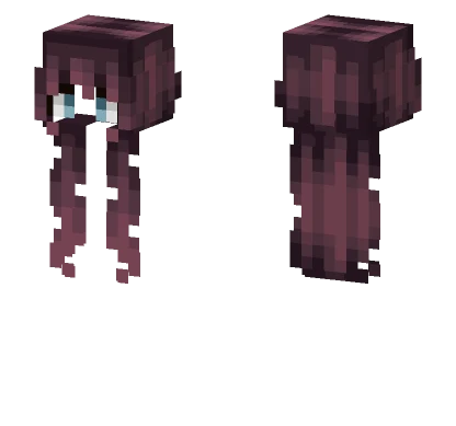 Female Elderberry Purple V3 Minecraft skin