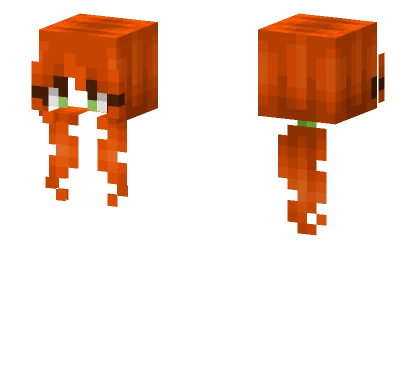Female Ginger Ponytail Minecraft skin
