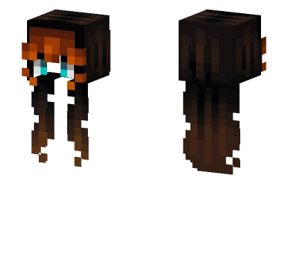 Female Hb Black Fade Brunette Minecraft skin