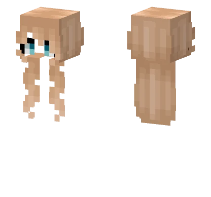 Female HB Blonde Minecraft skin