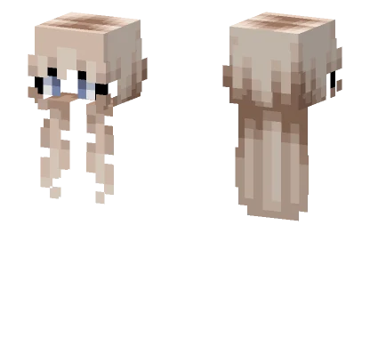 Female HB Blonde Mocha Fade Minecraft skin