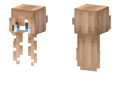 Female HB Blonde V2 Minecraft skin