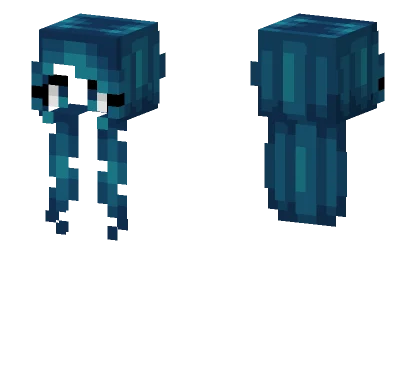 Female Hb Blueraspberry Minecraft skin