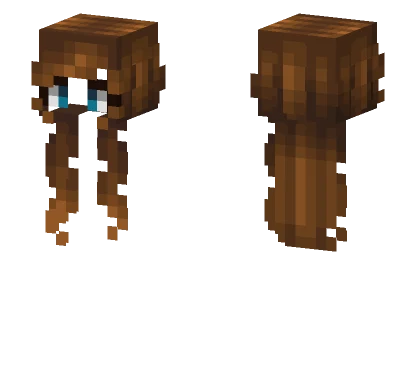 Female HB Brown Fade V2 Minecraft skin