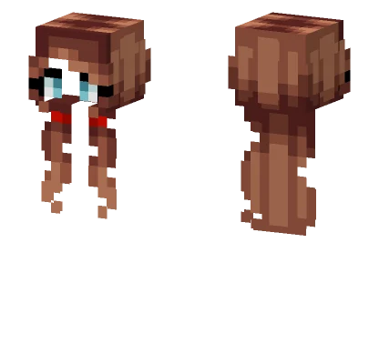 Female HB Brownie Brown V2 Minecraft skin