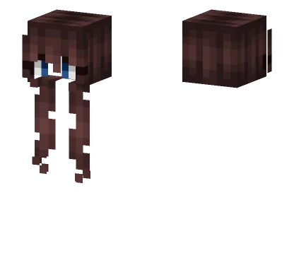 Female HB Charred Brown Minecraft skin