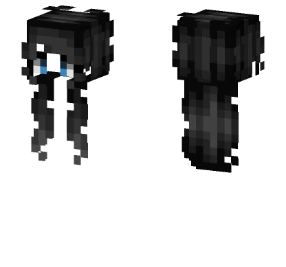 Female Hb Coal V2 Minecraft skin
