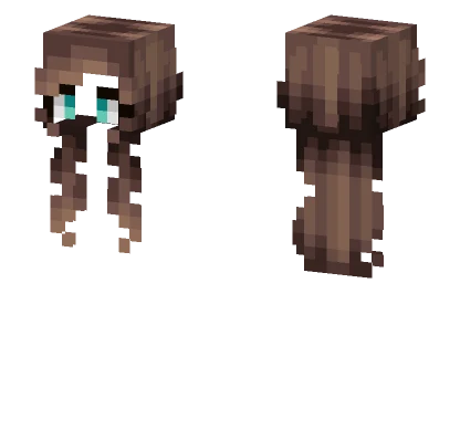 Female Hb Coffee Bean Brown V2 Minecraft skin