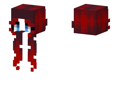 Female Hb Dark Cherry Minecraft skin