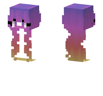 Female HB Dark Dusk Pastel Fade Minecraft skin