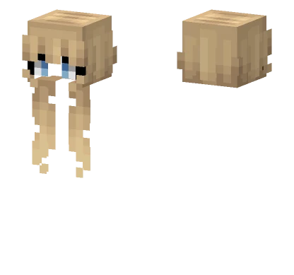 Female HB Flower Blonde Minecraft skin