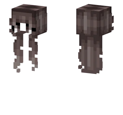 Female Hb Grayish Brown Minecraft skin